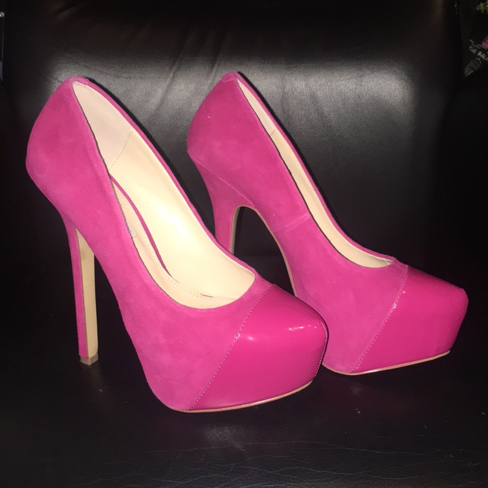 Steve Madden BEAUTEY fuchsia pumps